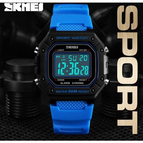 Fashion Wristwatches Mens Watches Outdoor Sports Watch Boy Chrono Alarm Clock Waterproof Digital Military Relogio Masculino New