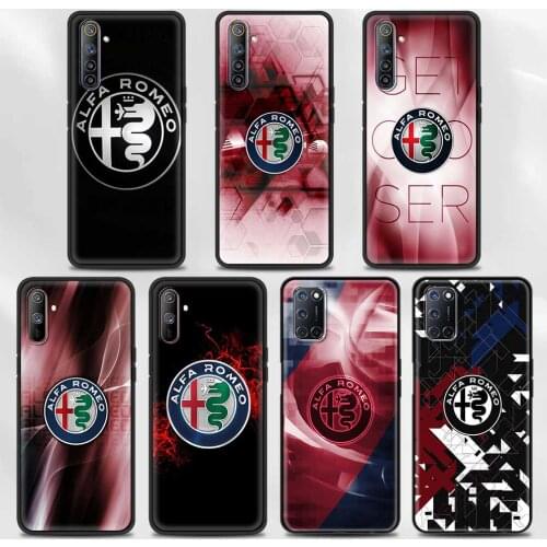Alfa romeo giulietta Italy Car Case For Realme GT Neo 8 7 6 Q2 Pro 7i Q2i C25 C21 C20 C15 C11 C3 V15 V13 X50 5G Cover Capa