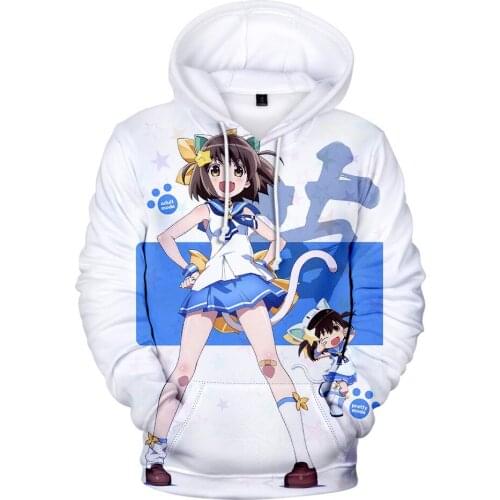 2020 New 3D Print Etotama Hoodies Men/women Cartoon Hoodie Casual Children Long Sleeve Pullover Clothes