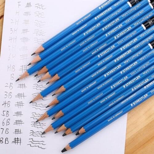 [ STAEDTLER ] 100 Blue Series Pencil Sketch Pencil Made in Germany Drawing Pencils 20 PCS