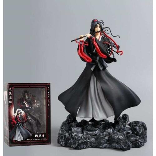 Chinese Anime Mo Dao Zu Shi Wei Wuxian Figurine The Grandmaster of Demonic Cultivation WIFI PVC Action Figure Collectible 27cm