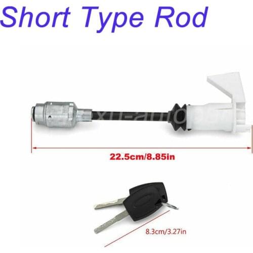 Short Type Rod Bonnet Release Lock Latch Repair Kit Key Set For Ford- Focus C-MAX 2003-2007 MK2 2004-2012 4556337 3M5AR16B970AD