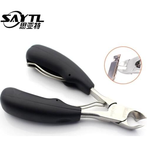 Oblique nose pliers high hardness Mobile phone motherboard repair cutting pliers for phone screen frame cutting