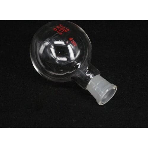 250ml Quickfit 24/29 Socket Lab Glass Flask Round Bottom Single Short Neck Ware