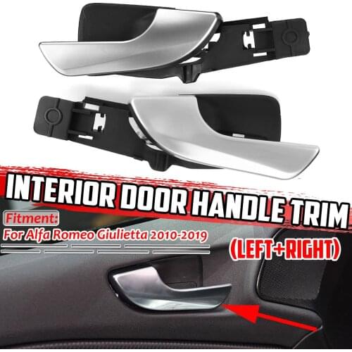 New Car Inner Door Handle Cover Trim Inside Inner Side Door-Pull Handle For Alfa Romeo Giulietta 2010-2019 156092167+156092165