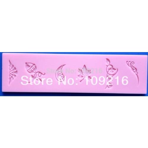 Wholesale!!1pcs Beautiful Bud Silk (HY164) Silicone Handmade Fondant/Cake Decorating DIY Mold