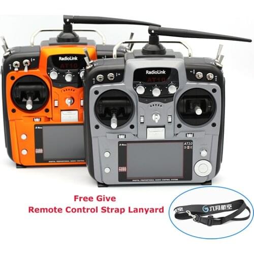 Original RadioLink AT10 Transmitter remote control system R10D Receiver return model for RC Helicopter DIY RC Quadcopter Plane