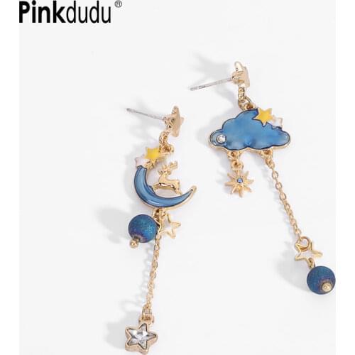 Women's Gold Earrings Pinkdudu China