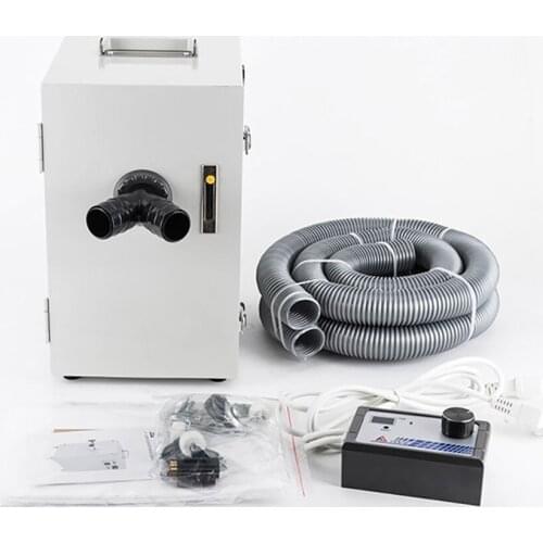 Dental Lab Vacuum Dust Extractor Digital Control Double Wheel Strong Power Motor Dental Dust Collector JT-26B