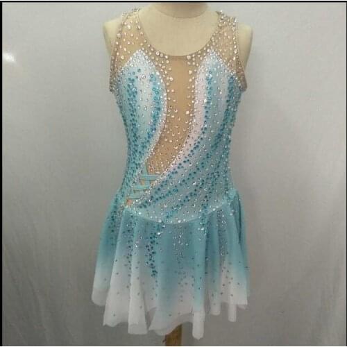 Figure skating Dance dress Luxury Ice dance dress Performance Girl