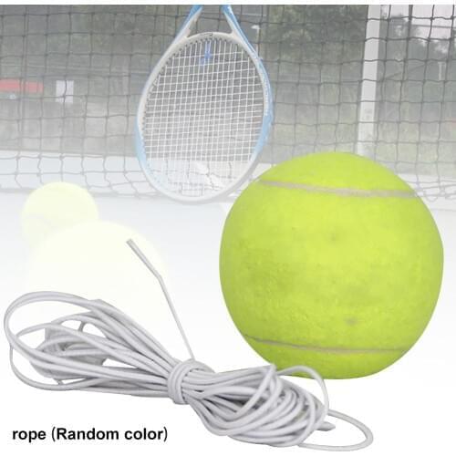 Profession Beginner Tennis Training Rebound Practice Ball with 3.8m Elastic Rope
