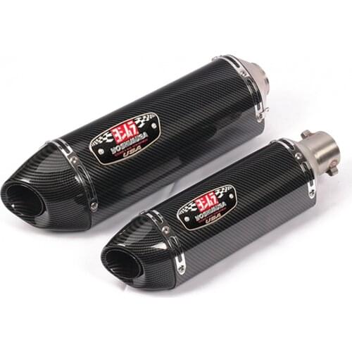 51mm Universal Yoshimura Motocross Escape Moto Exhaust Muffler With DB Killer Motorcycle Exhaust Pipe Modified For ducati yamaha