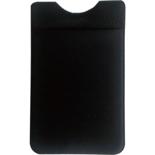 2019 Fashion Elastic Lycra Adhesive Cell Phone ID Credit Card Holder Women Sticker Pocket Wallet Case Card Holder #D