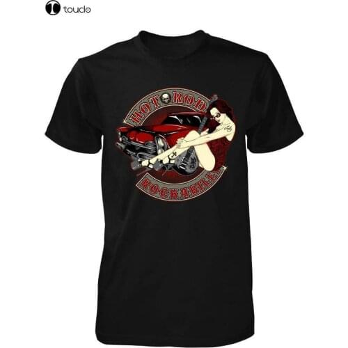 Bnwt Hot Rod Rockabilly Sunglasses Guitar Sexy Pin Up Adult T-Shirt S-Xxl Tee Shirt