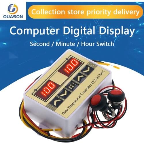 ZFX-ST3015 computer digital display multi-function cycle time, switchable intelligent timing in minutes, seconds and hours