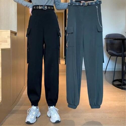 FLYRESYH Women's Trousers Harem Pants