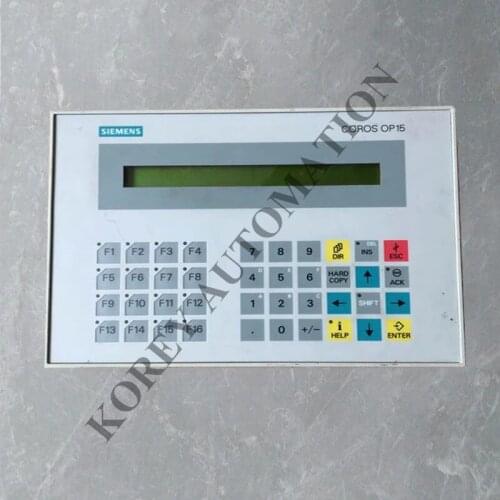 SIEMENS OP15 KEYPAD 6AV3515-1EB01 USED GOOD IN CONDITION
