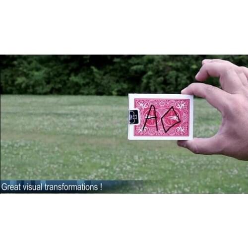 TORNADO BOX by Mickael Chatelain (Gimmick+online instruct),Card Magic Trick,Close up,illusions,Fun,Mentalism,Magia Toys,Joke