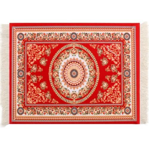 Mousepad Persian Carpet Style Rubber Mat Anti-slip Durable Printing PC Rectangle Gaming Mouse Pad Computer Tablet Office Laptop