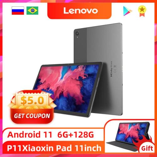 Lenovo tablet PC P11 Global version Xiaoxin Pad tablets TB-J606F 11inch IPS 4G 64GB 6GB 128GB UFS 2.1 Snapdragon 662 Android 10