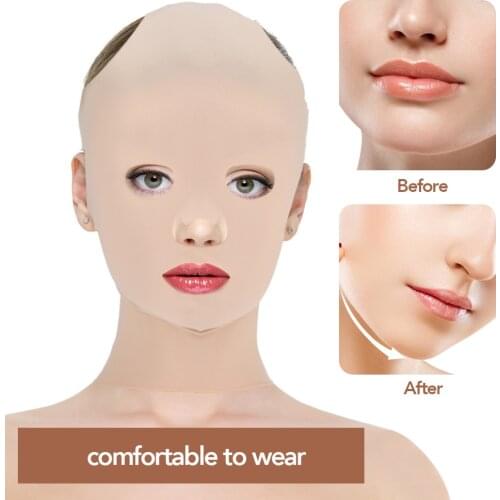 3D Reusable Breathable Beauty Women Anti Wrinkle Slimming Bandage V Shaper Full Face Lift Sleeping Mask Facial Slimming Bandage