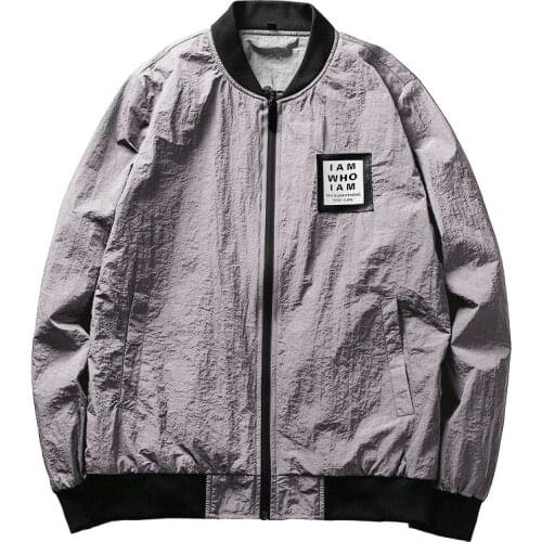 Bormandick 2019 spring mens jacket Men Pilot Jacket mens Jacket Boy Hip Hop Fit Male Man Jackets and overcoat KXP18 J68-25 BBY