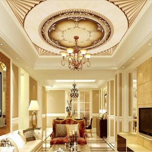 3d wallpaper mural Custom ceiling Continental magnificent for living room ceiling murals 3 d wallpaper for walls