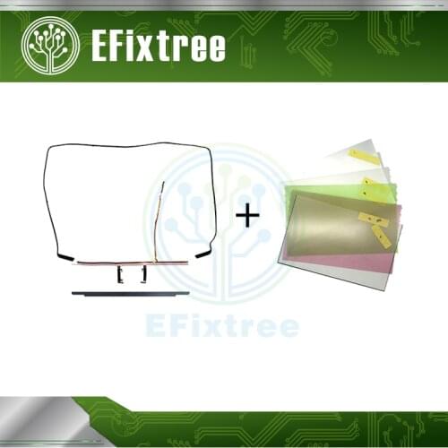 New For Macbook Pro 13'' A1706 A1708 A1707 LCD Display Screen Rubber Frame Bezel Front Glass Bezel Backlight Paper Reflective