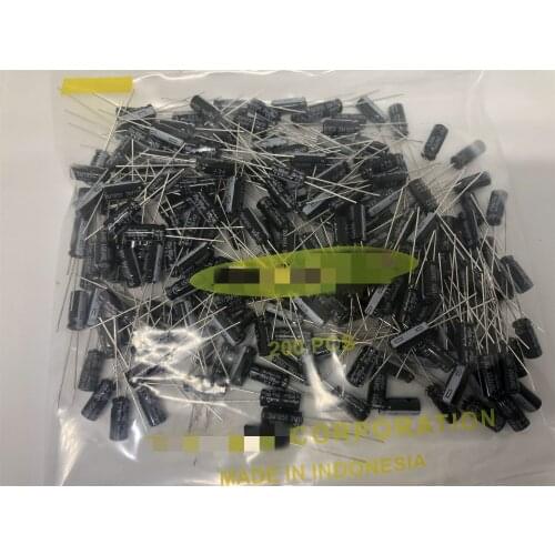 20PCS New and Original Rubycon25V100UF 6.3X11MM 100UF 25V YXFSeries Long life low Impedance