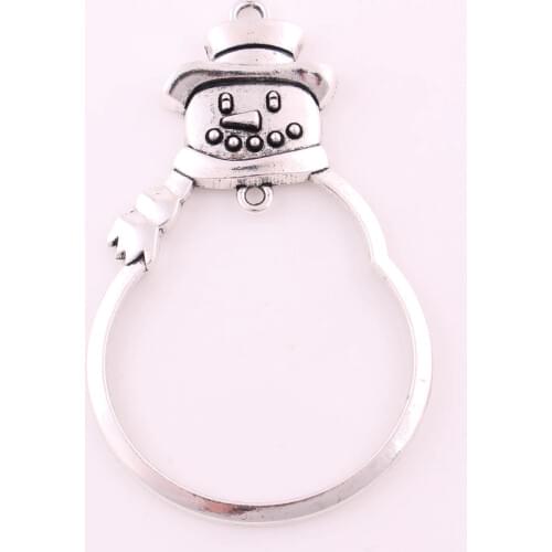 Dangles Inside Snowman Pendant Ornament.Will be Cherished for Generations
