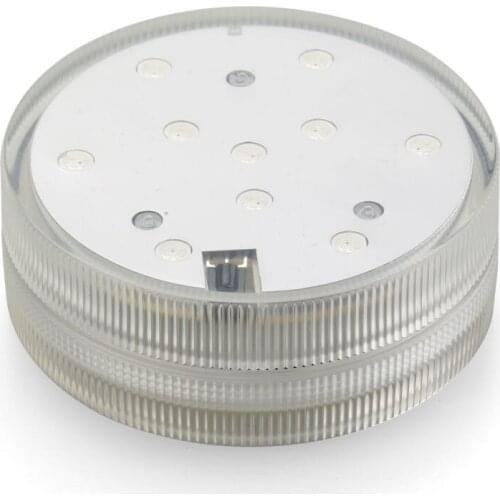 12pcs/lot) 3AAA Battery Remote 10 Multicolors Submersible LED Vase Light 100% Waterproof LED Floralyte