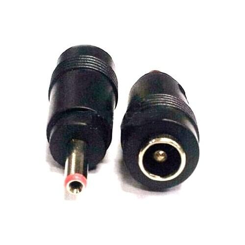 5pcs Power DC Jack Connector 5.5*2.1 Female to 3.5*1.35 Convertor