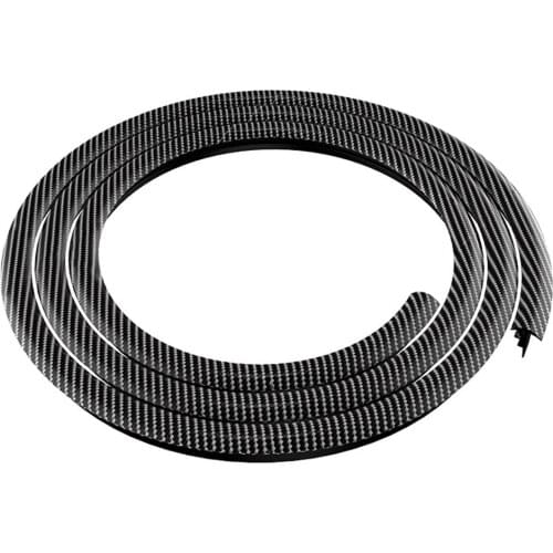 Car Dashboard Sealing Strip Sticker Flexible Carbon Fiber Rubber Seals Insulation Car Window Seal Universal Interior Accessories