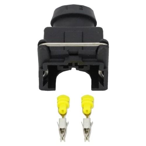 500 sets 2 Pin Female EV1 Style 3.5mm Series Auto Injector Connector with Terminal plug DJ7021-3.5-21