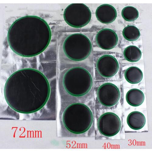64pcs universal Tire Repair Round circular cold Patch for cover type diameter 52mm