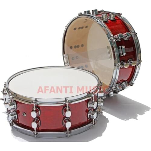 Afanti Music 14 inch Maple Snare Drum (AMD-64)
