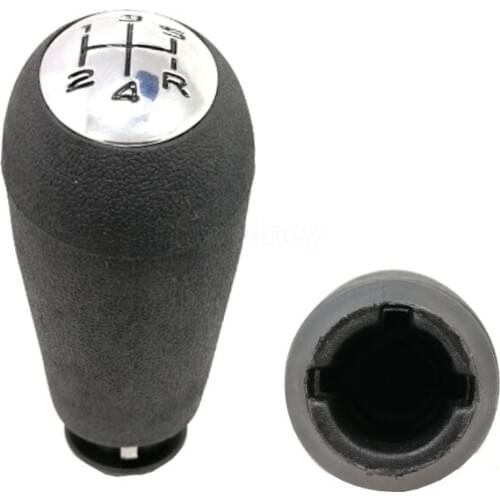 For RENAULT CLIO MK3 3 III MEGANE MK2 SCENIC MK2 Cool Automatic Handle Ball Stick Lever 5 Speed Car leather Gear Shift Knob Head