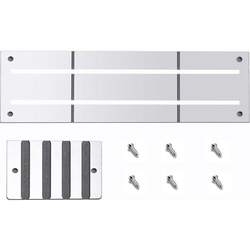 For WPL D12 1/10 RC Truck Car Upgrades Parts Metal Battery Box Battery Case Decoration Accessories