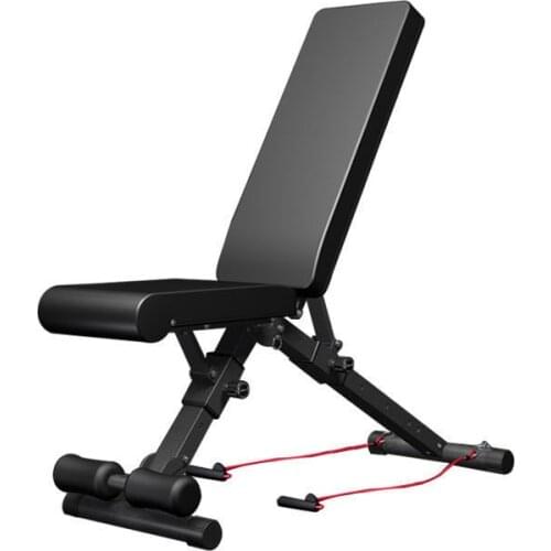 Dumbbell Bench Home Fitness Equipment Foldable Multifunctional Sit-up Board Fitness Chair Bench Press Bench Abdominal Muscle XB