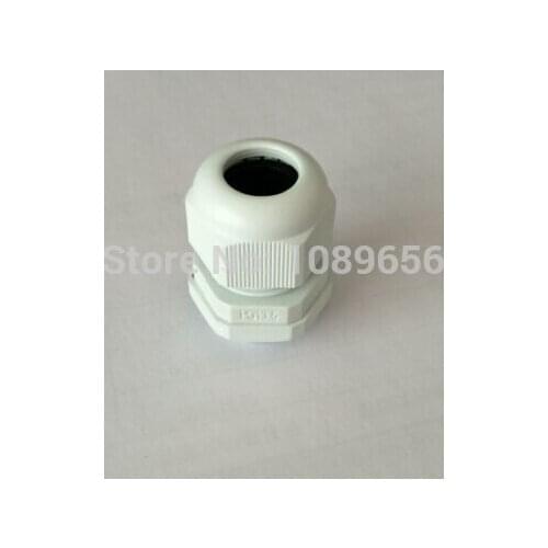 PG 13.5 PG13.5 Cable Glands Nylon plastic waterproof cable fixed Waterproof Gasket Plastic Cable Gland 100PCS