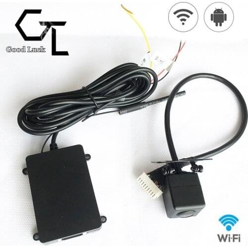 New 12V Top Wireless WiFi Backup Car Rear View Reversing Camera Rearview CMOS Cam For Android Phone / Tablet