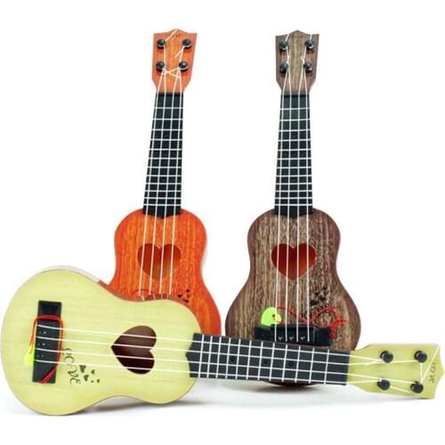 Beginner Classical Ukulele Guitar Educational Musical Instrument Toy for Kids Early Education FK88