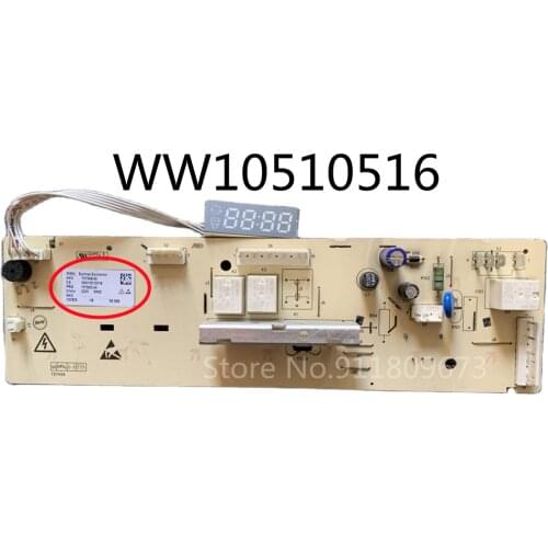 Washing machine motherboard board pc board XQG60-X1001 WW10510516 used board good working