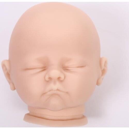 Soft Vinyl Body Unpainted Reborn Doll Kits for Artist Handmade Mould Accessories DIY for 20'' Silicone Baby Dolls Kit