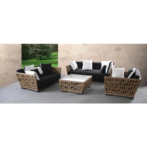 New arrival sale poly rattan high garden treasures outdoor furniture