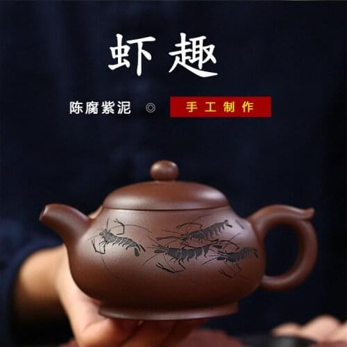 Origin sources by pure manual recommended undressed ore stale purple clay shrimp boring tea boutique gift box packaging