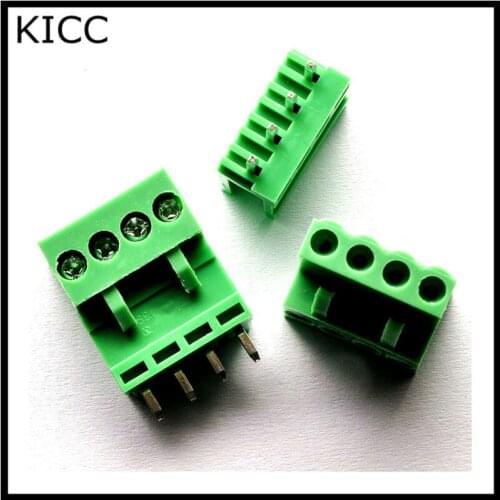 HT3.96 4P Straight pin Connecting terminal HT3.96-4PV 3.96mm Connector Plug+Socket 10Sets