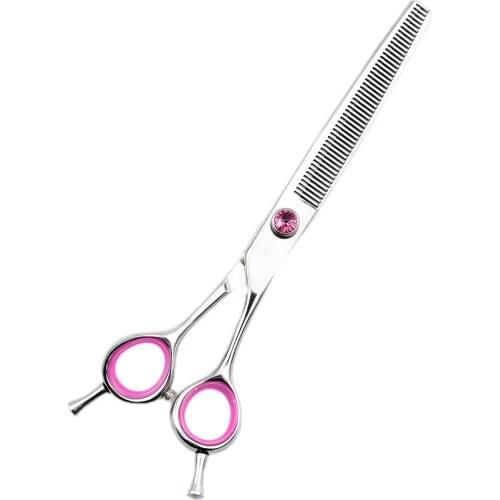 7 Inch Japanese Stainless Steel 440C Pets Dog Grooming Hair Thinning Scissors Shears