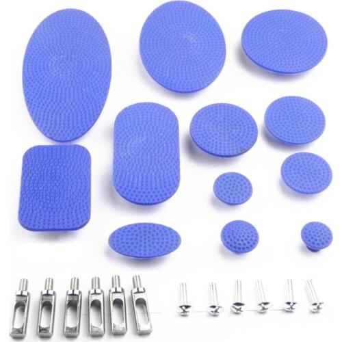 1set High Quality Dent Puller Tabs Glue Pulling Tabs Paintless Dent Repair Car Dent Removal Body Repair Kit