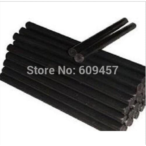 10pcs/lot Mini 11mmx200mm Black Glue Stick Clear Adhesive For Hot Melt Gun Car Audio Craft General Purpose